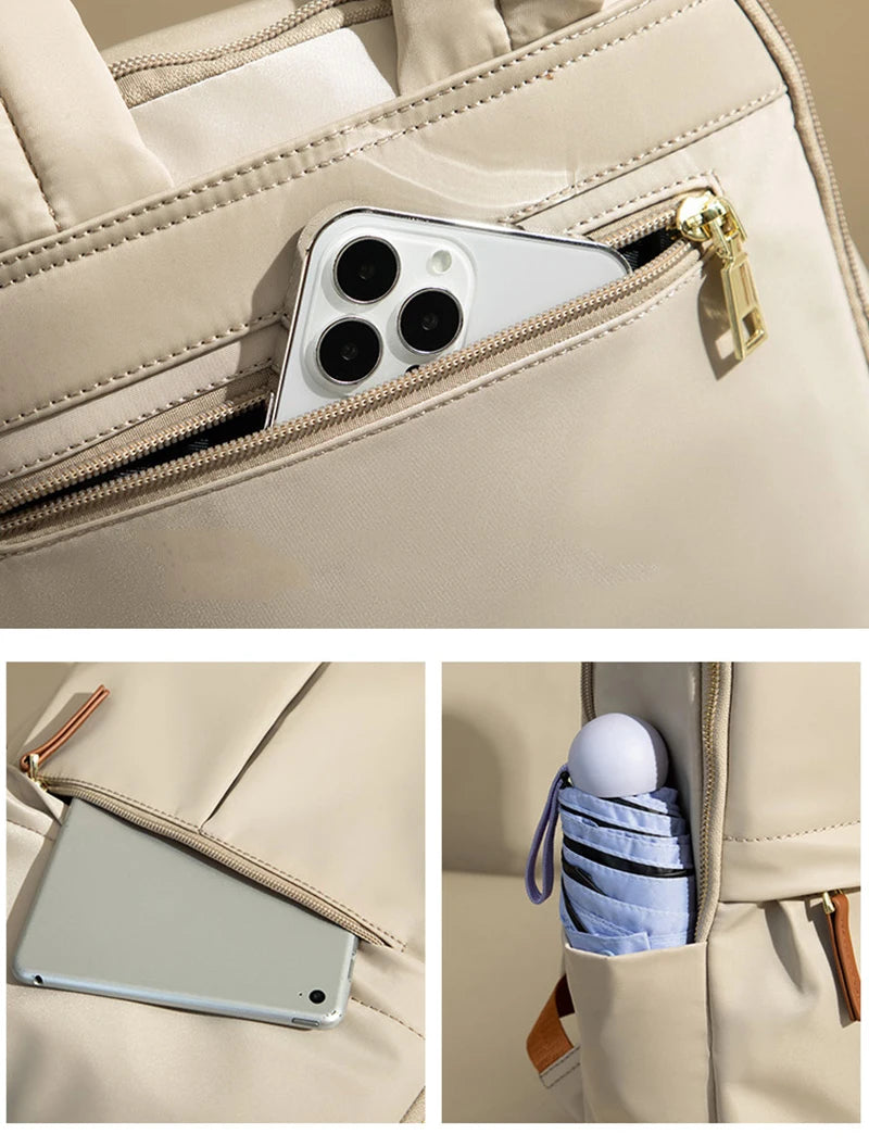 Fashion Women's Backpack Luxury Waterproof Oxford Cloth Travel Backpacks Laptop School Bag for Boys and Girls Trend Women Bag