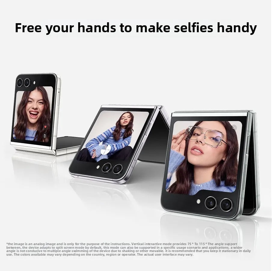 Refurbished Samsung Galaxy Z Flip 5 5G 6.7" F731U1 8+256/512GB AMOLED Unlocked Foldable Android CellPhone Excellent Condition