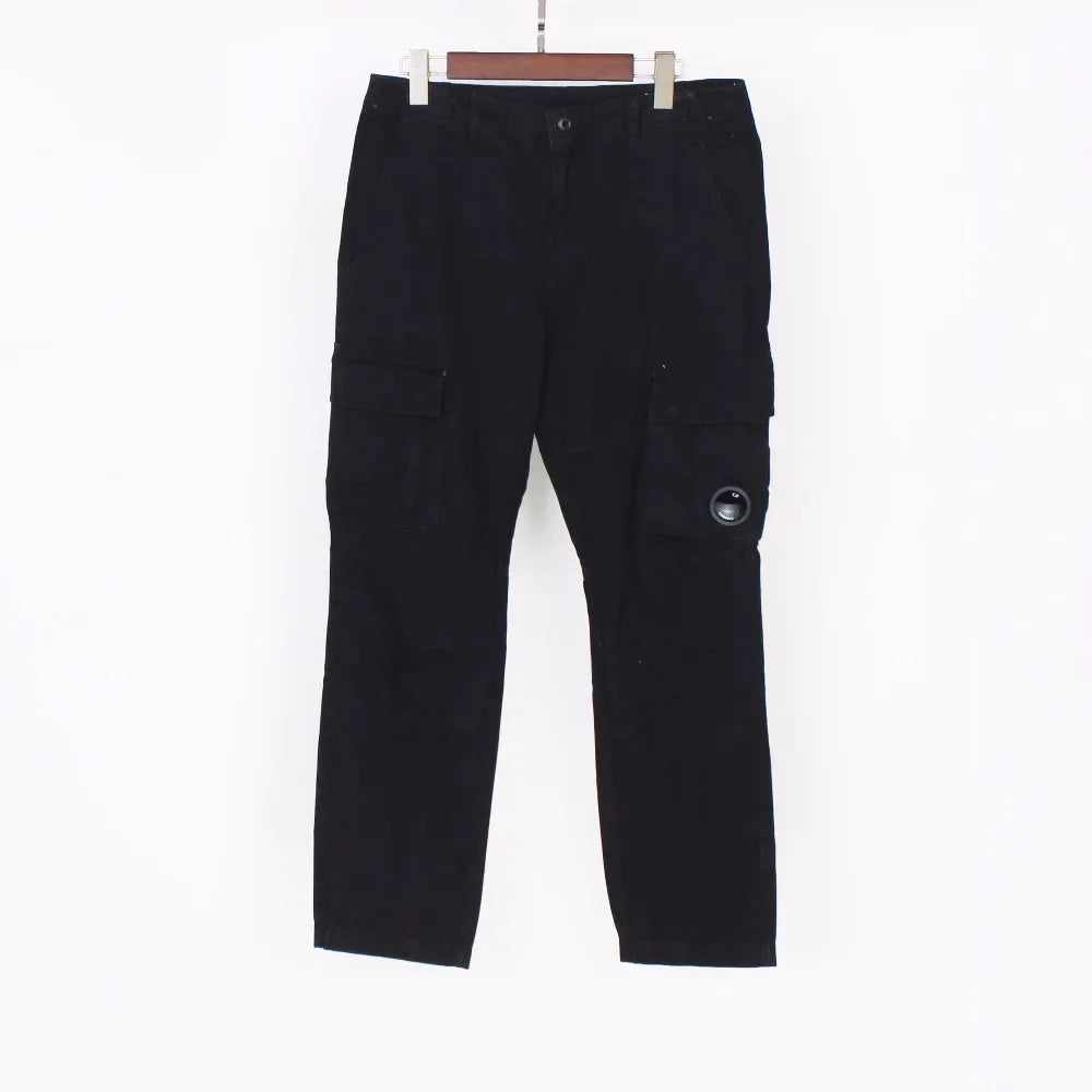 經典寬鬆工裝褲男士休閒褲經典細節水洗美國CP潮流品牌口袋鏡頭細節