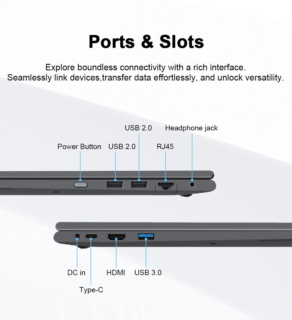Ninkear YBOOK15 Laptop AMD Ryzen 3 3200U 15.6 Inch 360° Flip FHD IPS 1920*1080 Touchscreen 16G+512GB Backlit Keyboard Windows 11