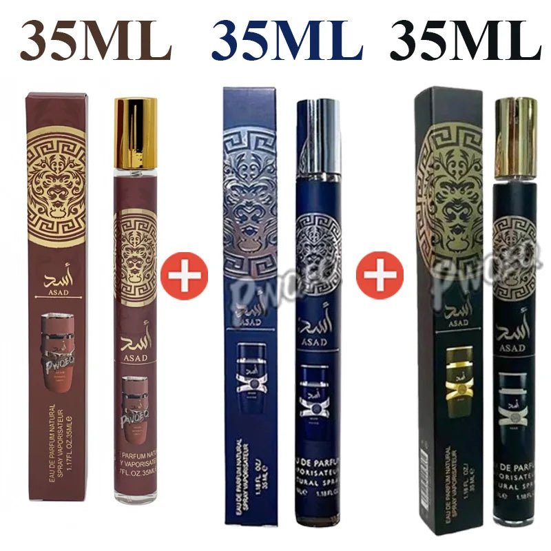 35ML/100ML 男士阿拉伯香水淡香水噴霧持久留香高品質中性費洛蒙阿拉伯男士香水