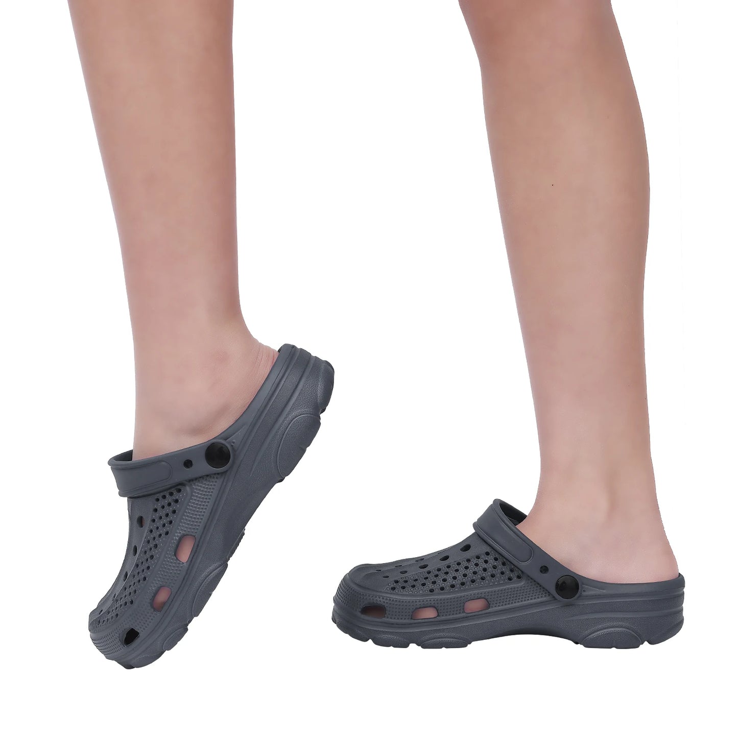 Shevalues Fashion Men Clogs Slippers Casual Hole Beach Sandals Outdoor Men Garden Shoes Summer Soft Sandals Home Bathroom Slides