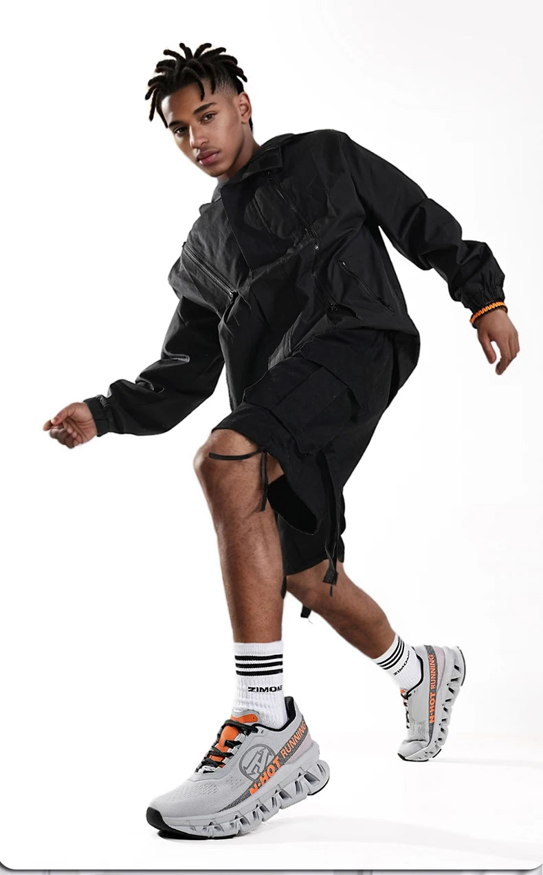 Men Sports Running Shoes Casual Marathon Breathable Lightweight Women's Comfortable Athletic Nonskid Walking Sneakers