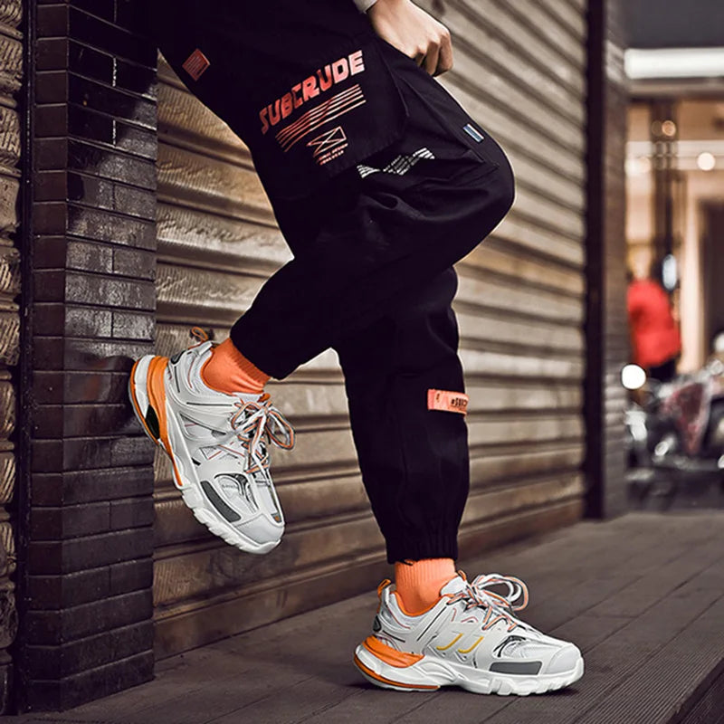 2025 Spring New Brand Design Women's Sports Shoes Fashion New Men's Thick Bottom Chunky Shoes Trendy Girls Boys Casual Shoes