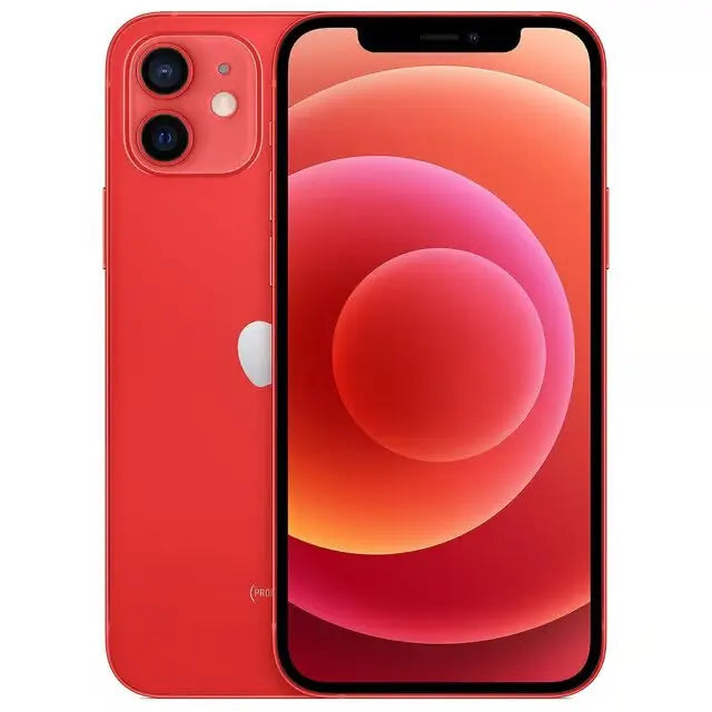Refurbished phone APPLE iPhone 12 64GO 128GO 256go unlock smartphone inches, six cores, i0S A14.4GBRAM,12MP(Excellent Condition)
