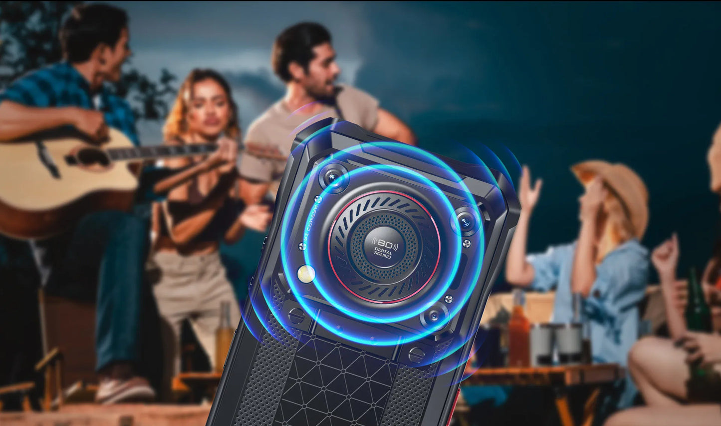 Oukitel WP33 Pro 5G Rugged Smartphone 6.6" FHD+ Cell Phone 24GB 256GB Mobile Phone 64MP Camera 22000mAh 33W Cellphon