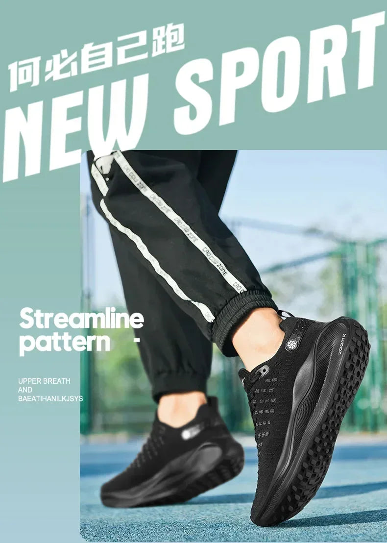 2025 v Fashion Men Sneakers Mesh Casual Shoes Lac-up Men Shoes Lightweight Vulcanize Shoes Walking Sneakers Zapatillas Hombre