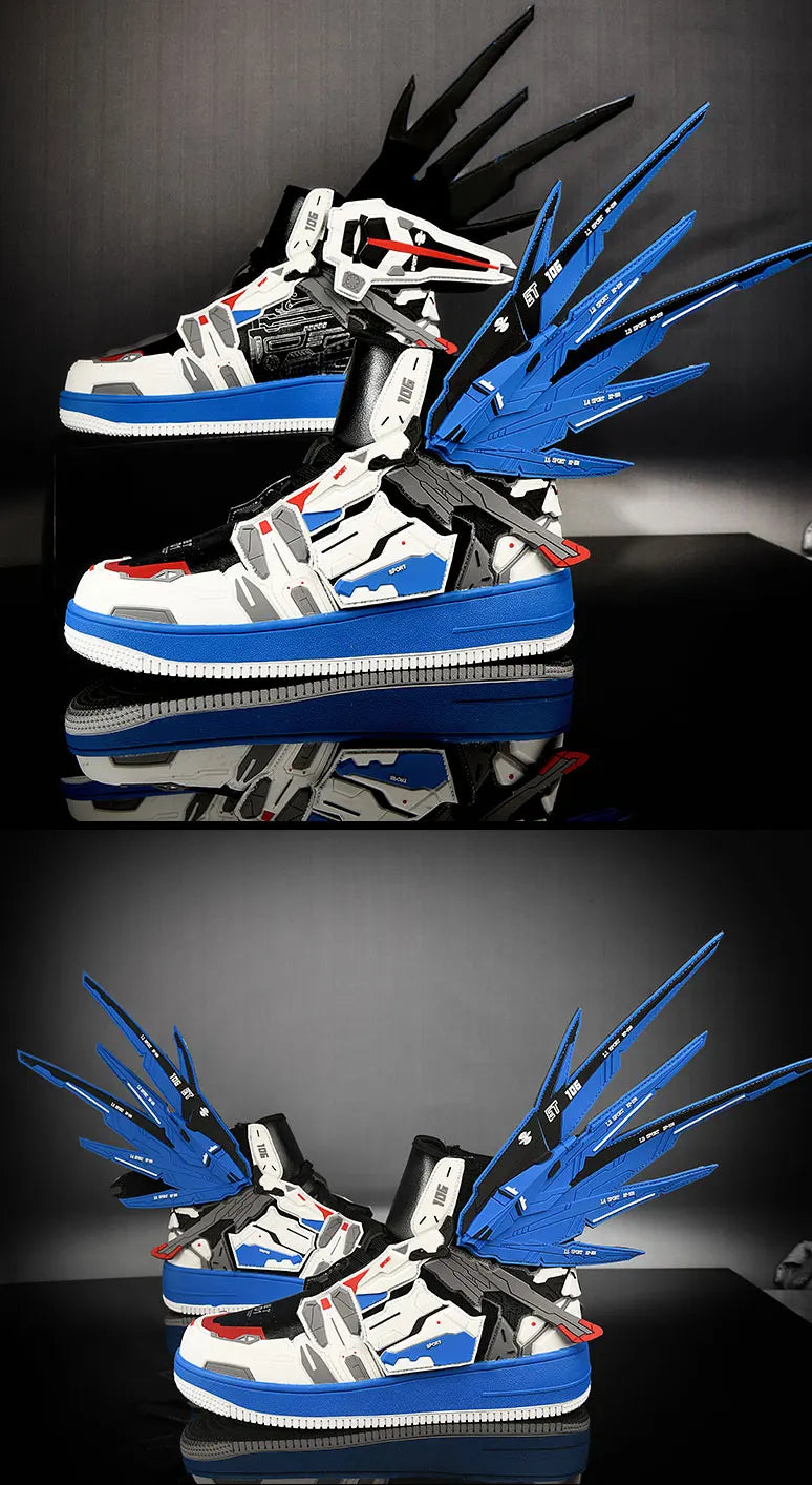 Shoes For Men Women's  Anime Sneakers 2024 Winter Fashion Male Casual Tenis Woman Trainers Race Shoes Boots Plus Size 36~46