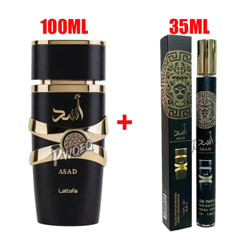 35ML/100ML 男士阿拉伯香水淡香水噴霧持久留香高品質中性費洛蒙阿拉伯男士香水