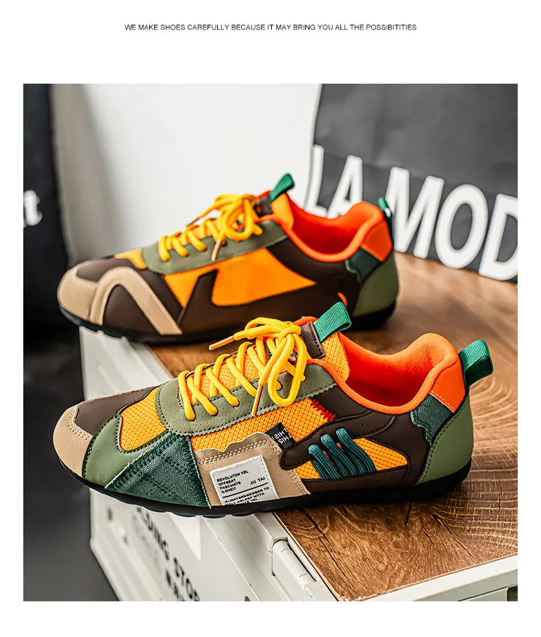 Trend Designer Shoes Man 2025 Original Casual Sneaker Men Street Sneakers Breathable Flat Men's Skate Sneaker sapatos masculinos