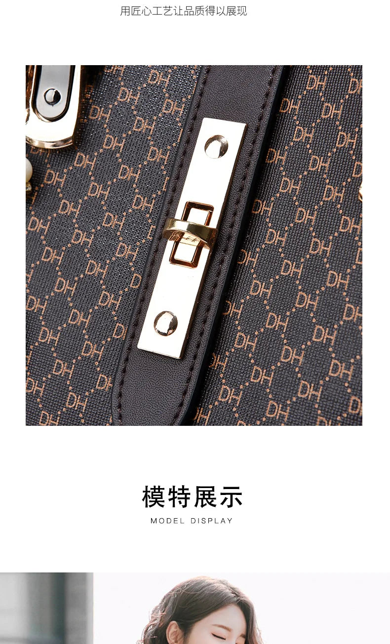 Luxury Brand Designer Women's Handbag Fashion New Shoulder Bag Women's Large Capacity High-quality Crossbody Bag Tote Bag Women