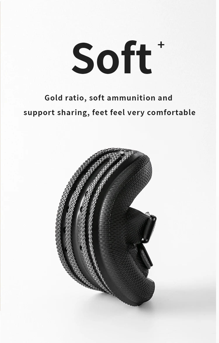 2025 New Men's Outdoor Fashion Thick Sole Sandals - Non-Slip Shower Slippers for Bathroom, Lightweight Comfortable House Slipper