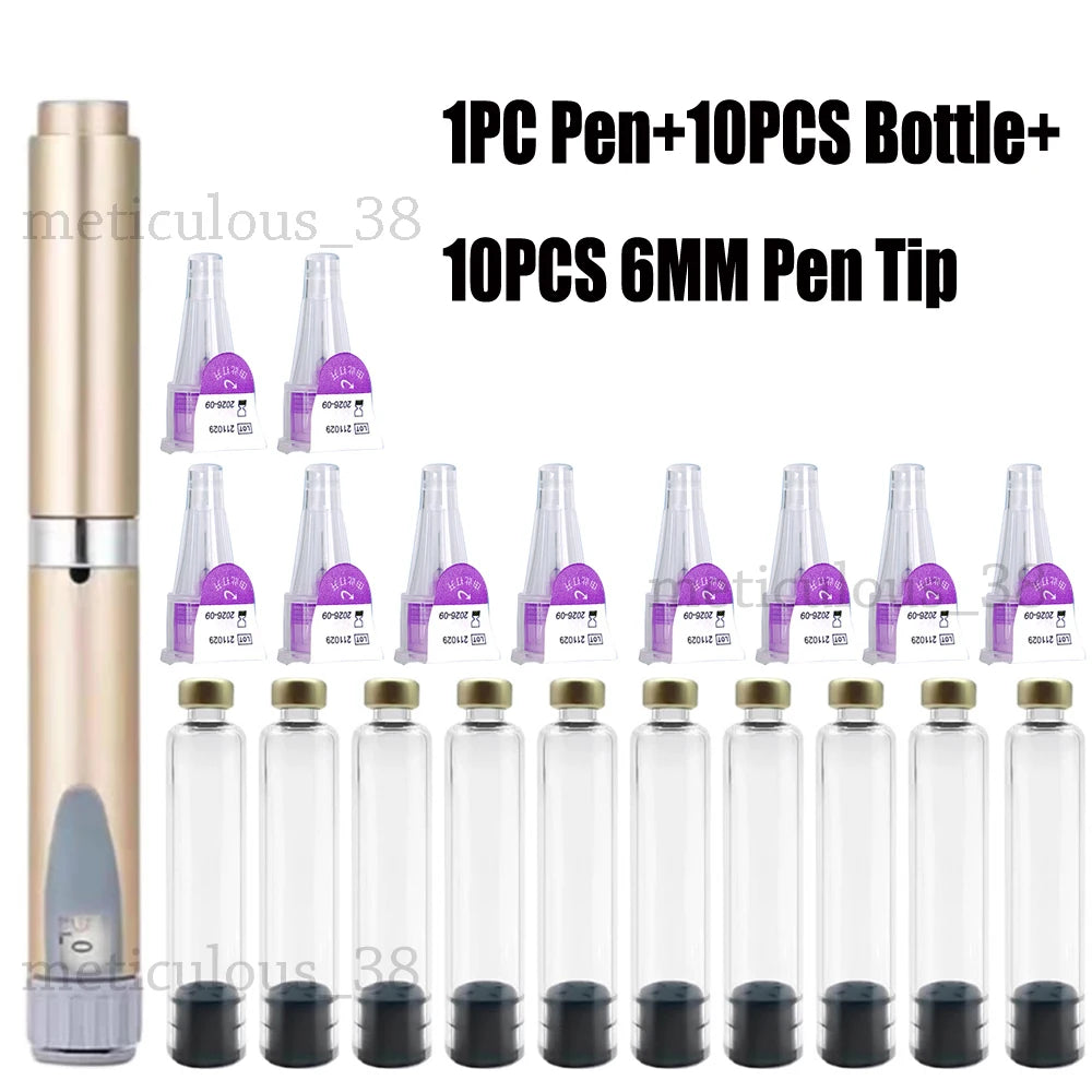 Magic Pen Tattoo Pen Kit Cartridges 3ml Empty Cassette Bottle Individual Packaging Medical Aesthetics for Lilly Insulin Pen