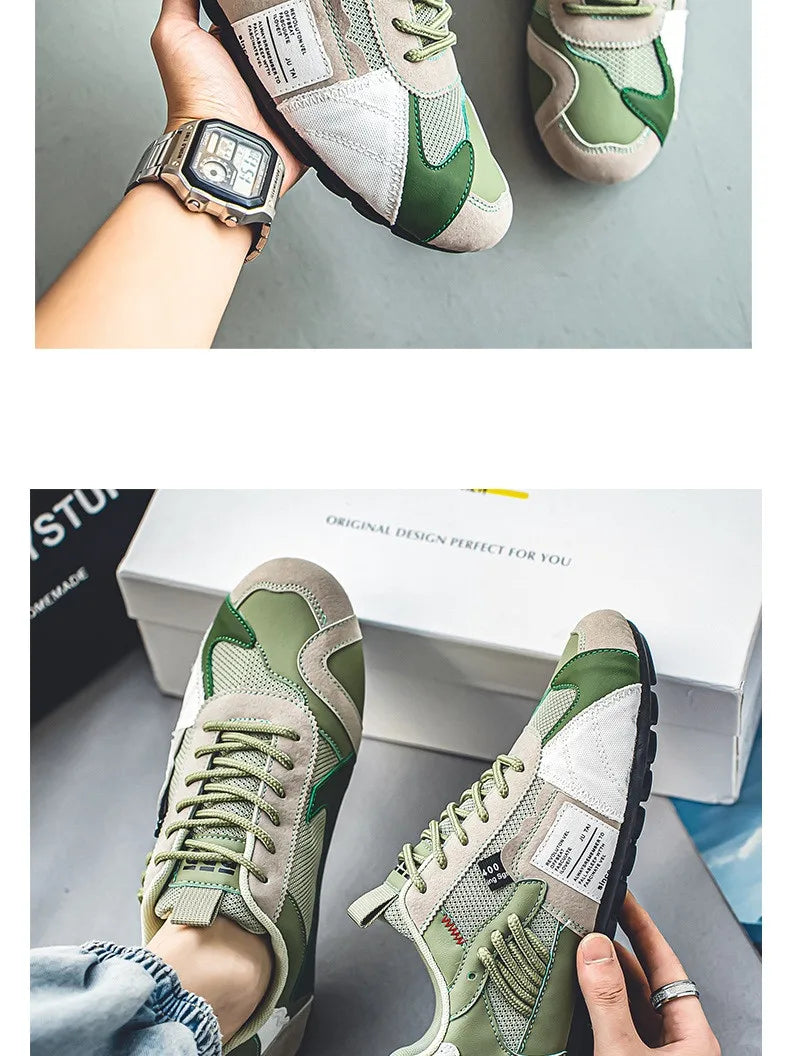 Trend Designer Shoes Man 2025 Original Casual Sneaker Men Street Sneakers Breathable Flat Men's Skate Sneaker sapatos masculinos