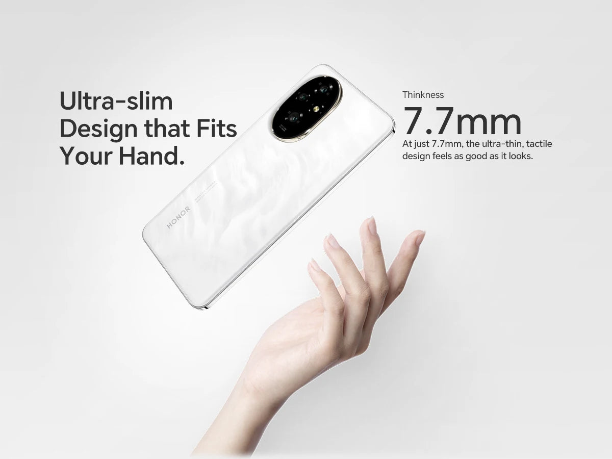 Global Version HONOR 200 5G Smartphone Snapdragon 7 Gen 3 Android 14 6.7'' AMOLED Display 5200mAh Battery Phone