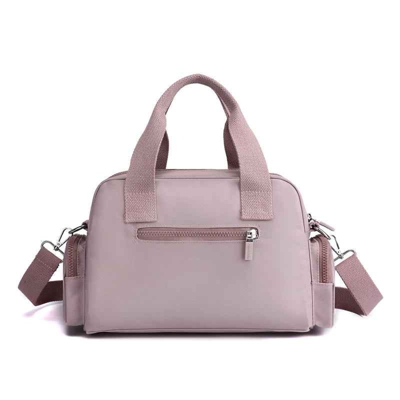 Fashion Multi Pocket Women‘s Handbag Durable Fabric Female Shoulder Bag Large Capacity Girls Shopping Bag Casual Tote SAC