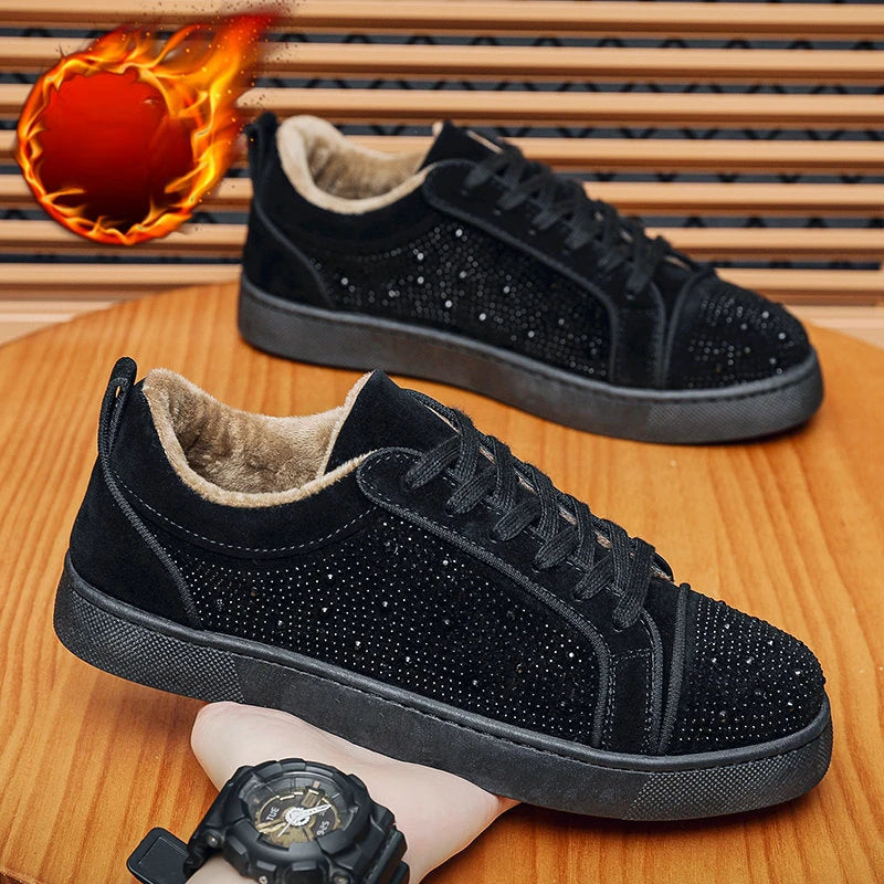 High Quality Mens Sneakers Non-slip Men Casual Shoes Fashion Outdoor Walking Shoe Designer Platform Shoes Lace-up Mens Shoes