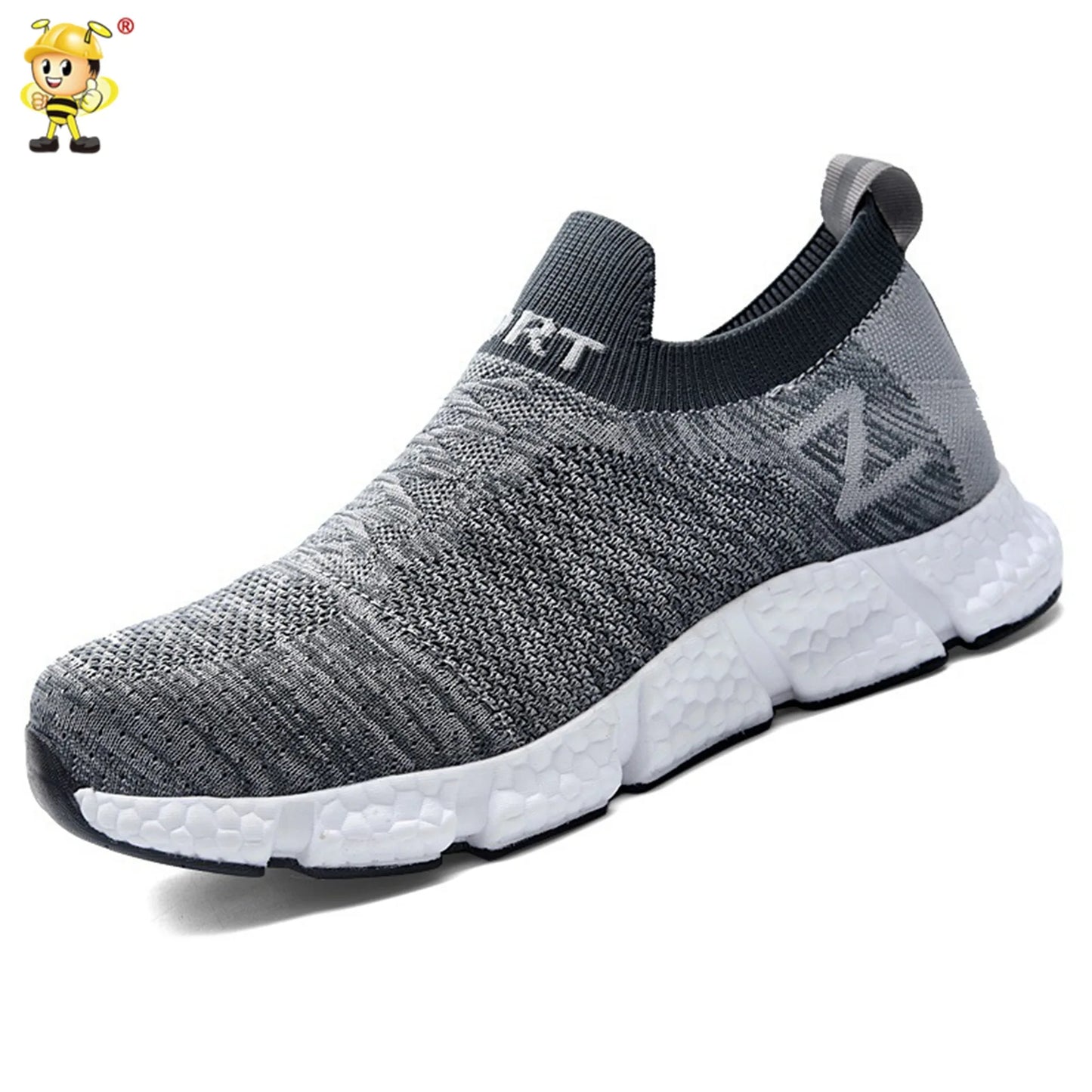 Size 36-46 Men Women Safety Work Boots Outdoor Hiking Shoes Air Mesh Sneaker Popcorn Sole Kevlar Insole Anti-smash Steel Toe Cap