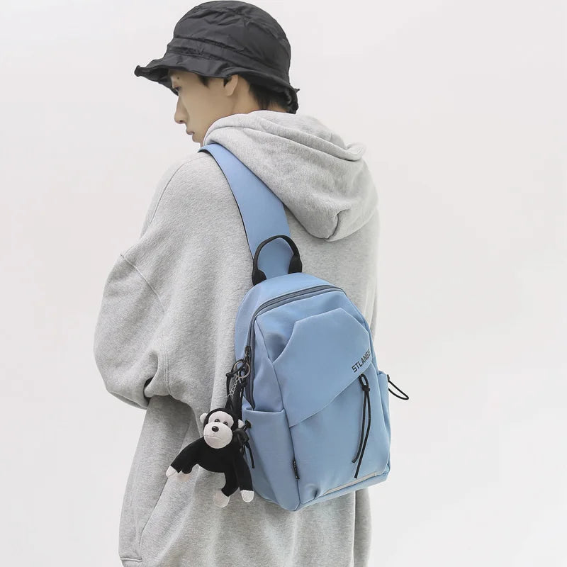 Fashion New Waist Bag Street Trend Chest Pack Shoulder Bag Unisex High Quality Nylon Belt Bags Brand Designer Phone Pack Purse