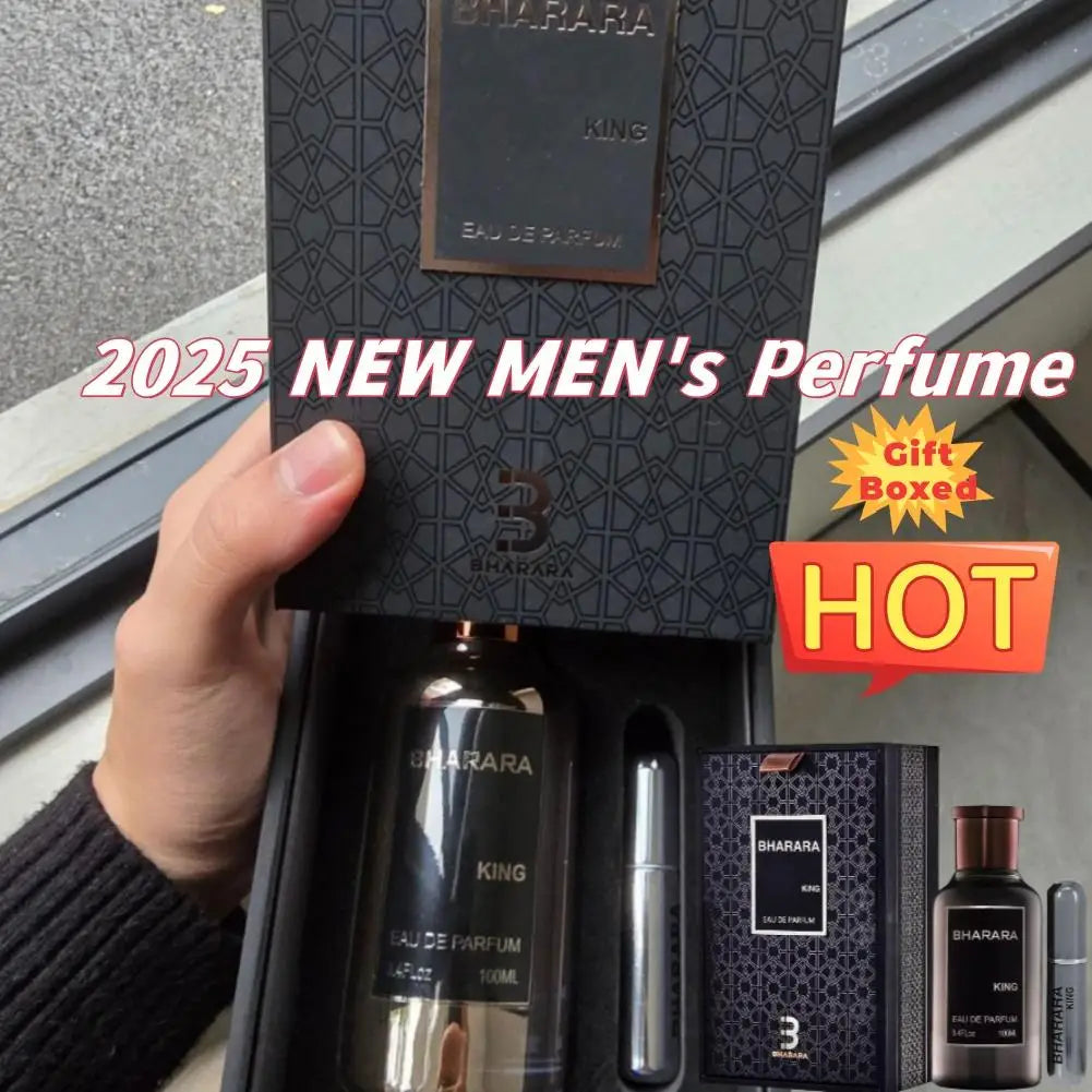 2025年新巴拉拉王男士香水盒裝高端香水法式約會商務男士香水時尚果香氛