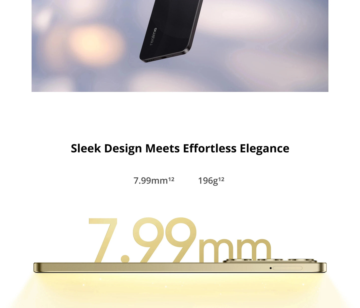 Global Version realme C75 6.72'' 90Hz FHD Display 50MP AI Camera 6000mAh Battery 45W Charge IP69 100% Original Cell Phone
