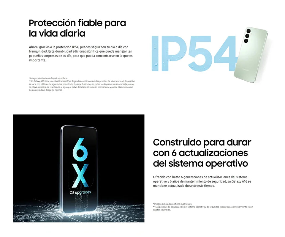 Samsung Galaxy A16 NFC,6.7" AMOLED Screen,50 MP Camera,Octa-Core CPU,5000 mAh battery