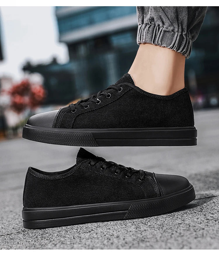 Men Canvas Sneakers Comfort Outdoor Walking Footwear Flat Casual skateboard Sports Shoes Skate Shoes Zapatos Hombe 2023