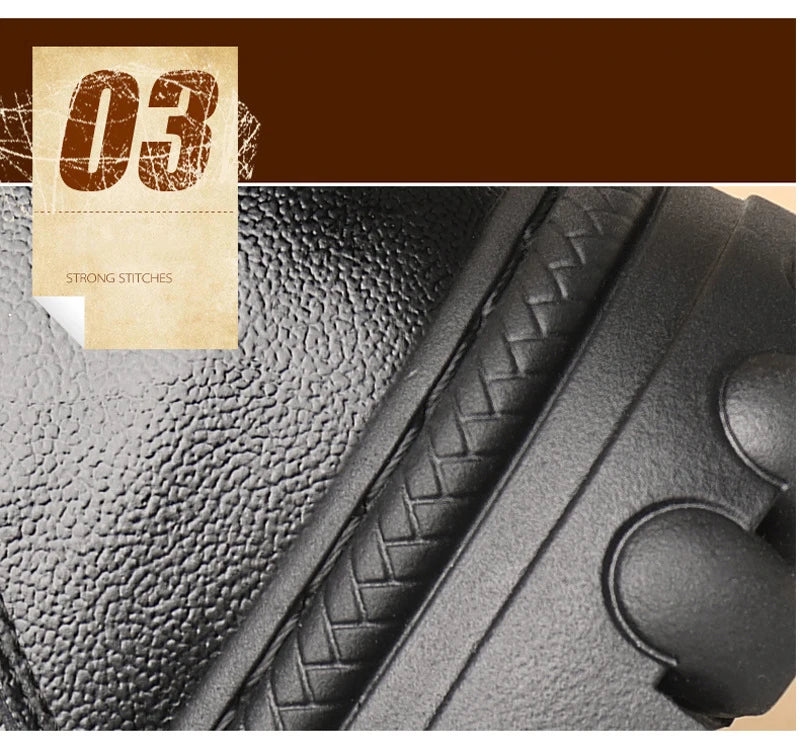 Men Genuine Leather Crocodile Print Sneakers Men's Casual Shoes Luxury British Fashion Leather Shoes Wool Inside Warm Snow Boots