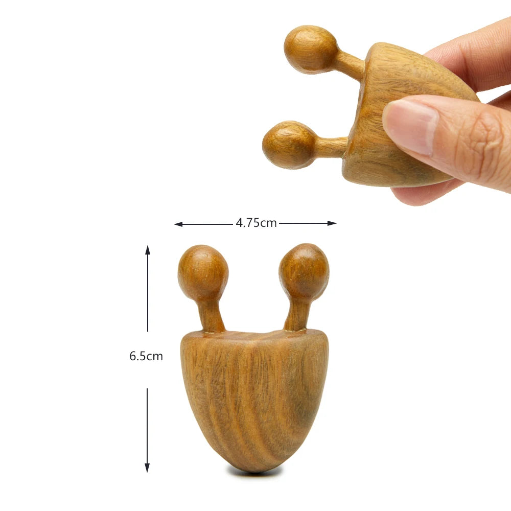 Wood Therapy Massager Anti-Cellulite Gua Sha Tool Deep Tissue Relax Massager for Body Face Lifting Maderoterapia Roller