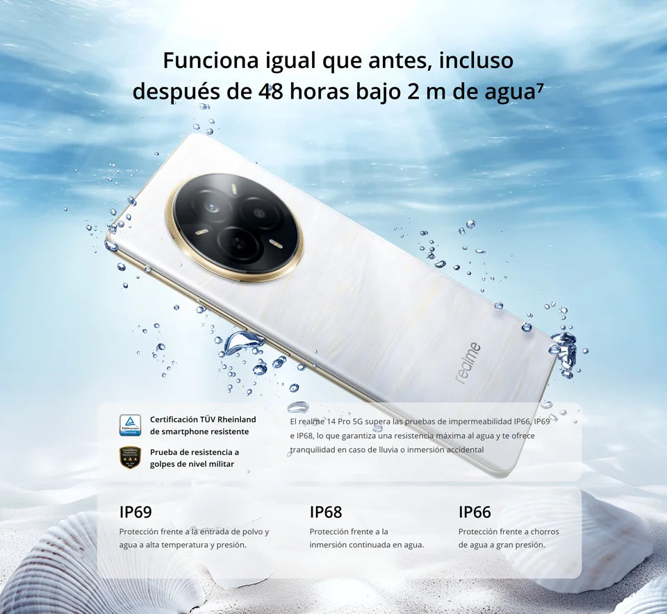 Realme 14 Pro 5G NFC smart phones dimension 7300 Energy 120 Hz 50 MP camera 6000 mAh battery charger not included