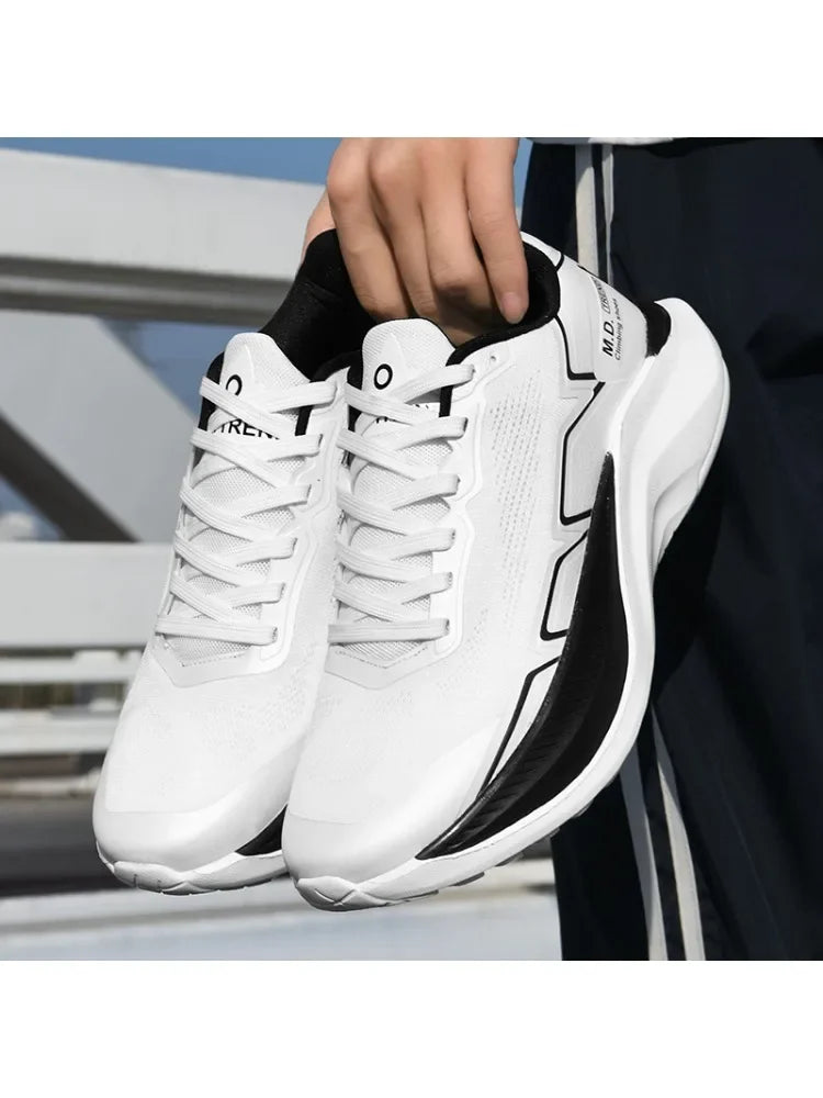 Running Shoes 2025 New White Sports Shoes for Men Man Sneakers Fashion Men Footwear Outdoor Non-slip Gym Wear Resistant Marathon