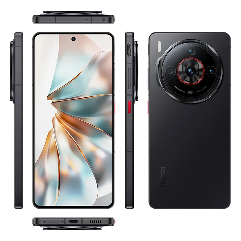 Nubia Z60S Pro 6.78" Smartphone Snapdragon 8 Gen 2 5100mAh Battery 80W charge satellite communication AI Phone Global Version
