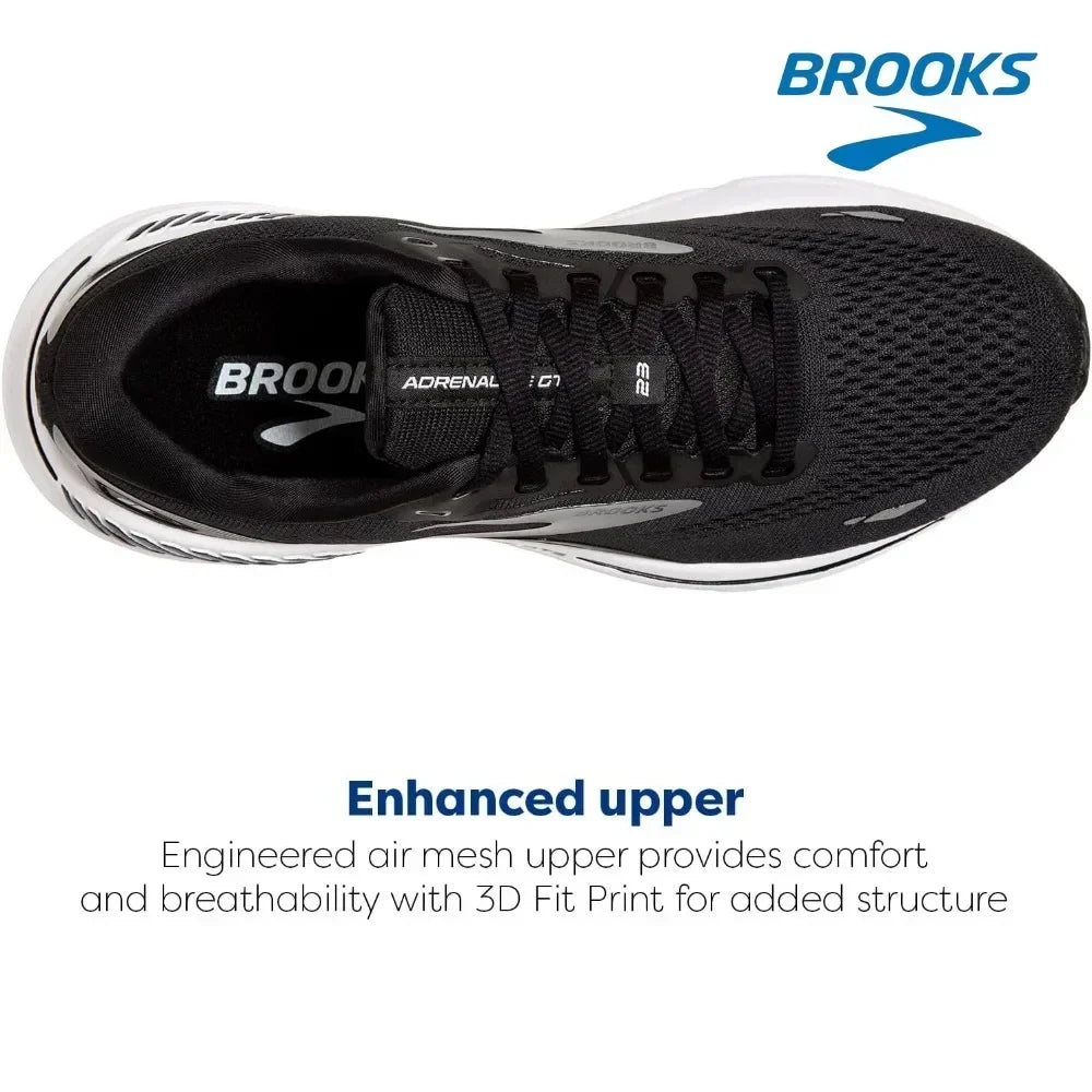 Brooks Men’s Adrenaline GTS 23 Shoes is Designed for Maximum Cushioning and Performance on Any Surface Shoes