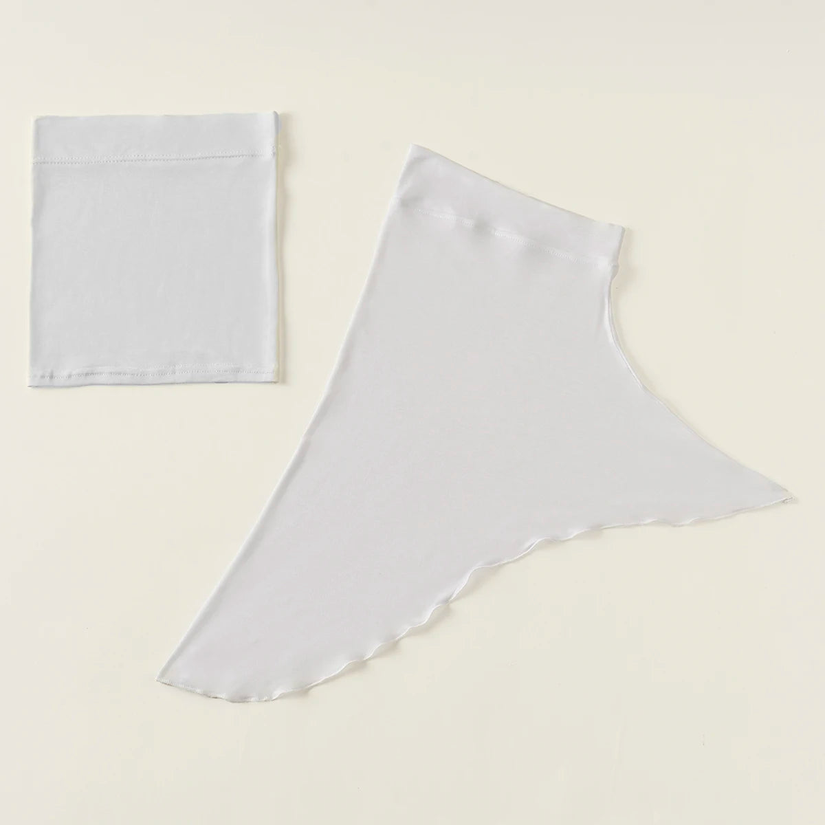 Crystal Hemp Hijab With Matching Undercap Set Women Plain Hijabs Inner Caps Malay Muslim Headband Two-piece Scarf Set