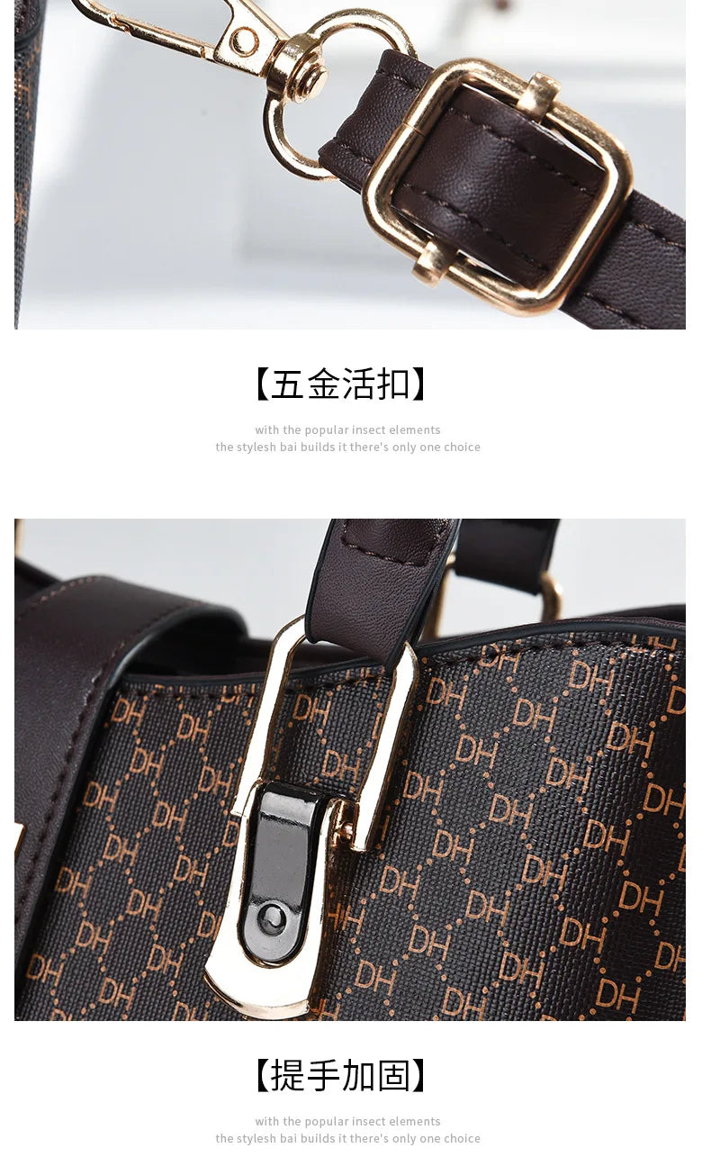 Luxury Brand Designer Women's Handbag Fashion New Shoulder Bag Women's Large Capacity High-quality Crossbody Bag Tote Bag Women