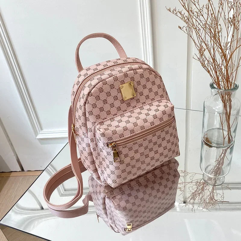 Women Student Backpack Fashion School Bags Female Daily Shopping Girl Backpacks Schoolbags designer backpack