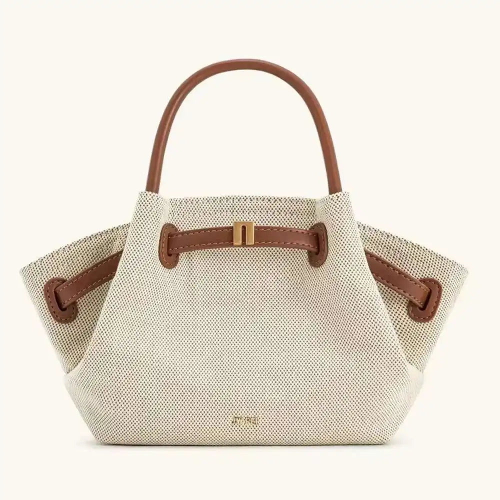 Canvas Dumpling Bun 2025 New Women's Cross Single Shoulder Handbag Ladies Brand Bag Wallet Sac à Main сумка Clutchs женская