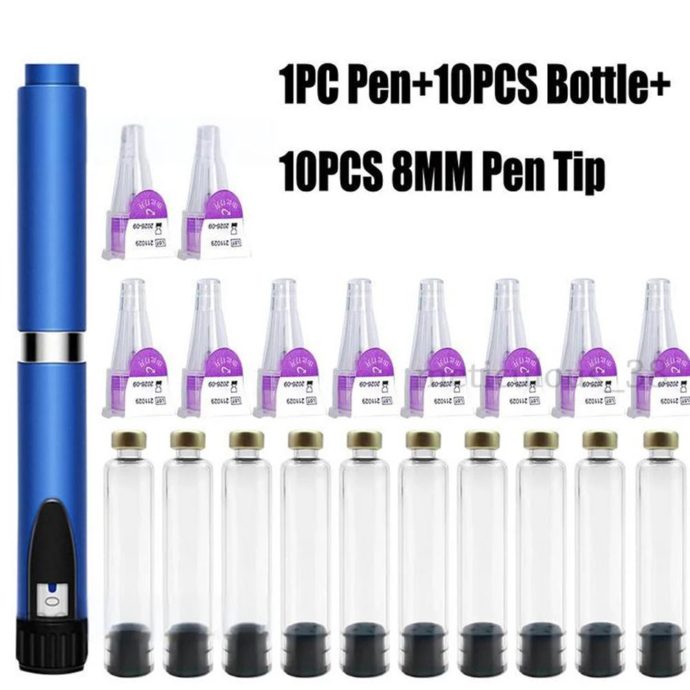 Magic Pen Tattoo Pen Kit Cartridges 3ml Empty Cassette Bottle Individual Packaging Medical Aesthetics for Lilly Insulin Pen