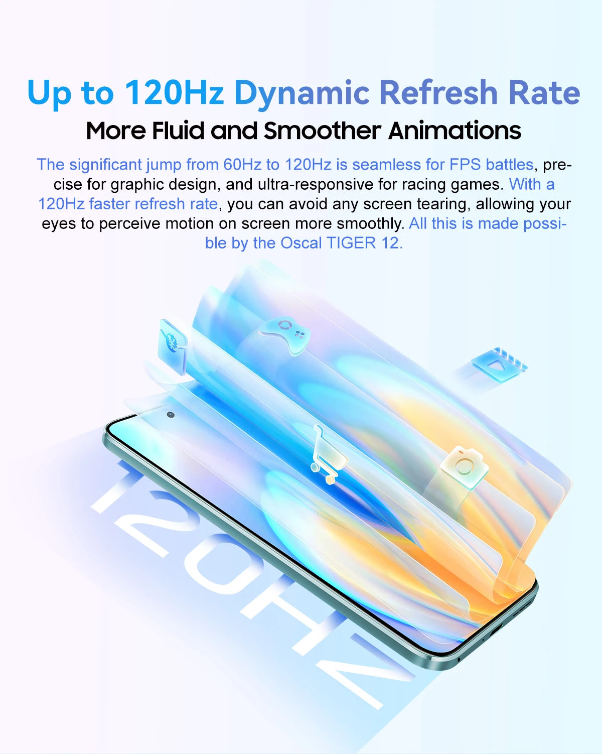 [World Premiere] OSCAL TIGER 12 Smartphone Android13 Helio G99 6.78'' 120Hz 2.4K Display Cell Phone 24GB 256GB 64MP Mobile Phone