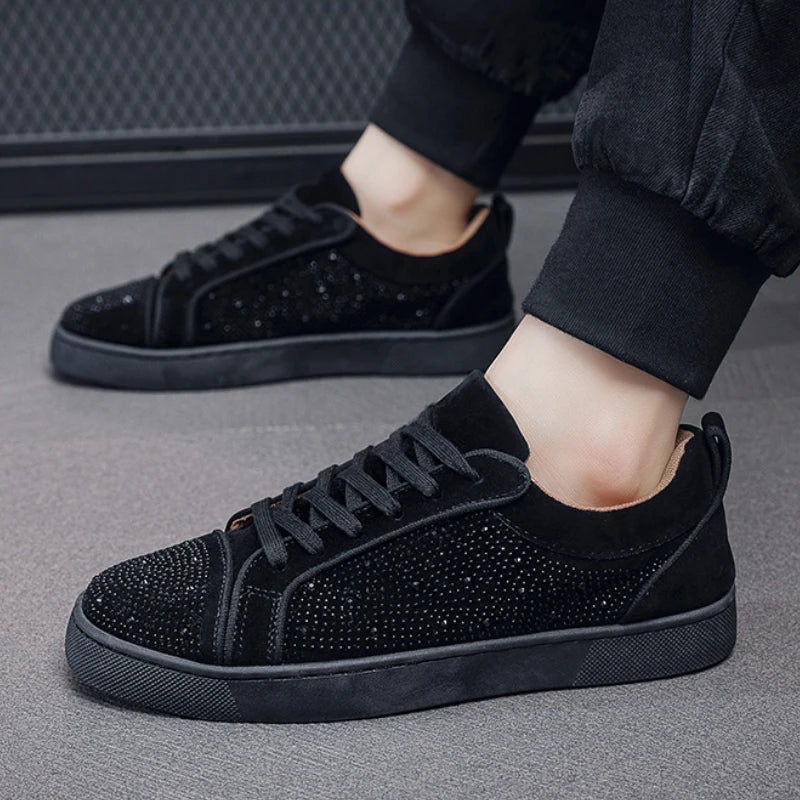 High Quality Mens Sneakers Non-slip Men Casual Shoes Fashion Outdoor Walking Shoe Designer Platform Shoes Lace-up Mens Shoes