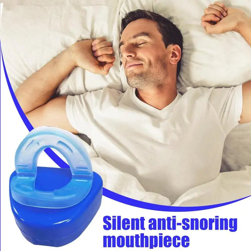 Anti Snoring Mouthpiece Reusable Snore Device Stopper Reduce Snoring Aid Snore Solution Gum Shield for Snoring Stop tool