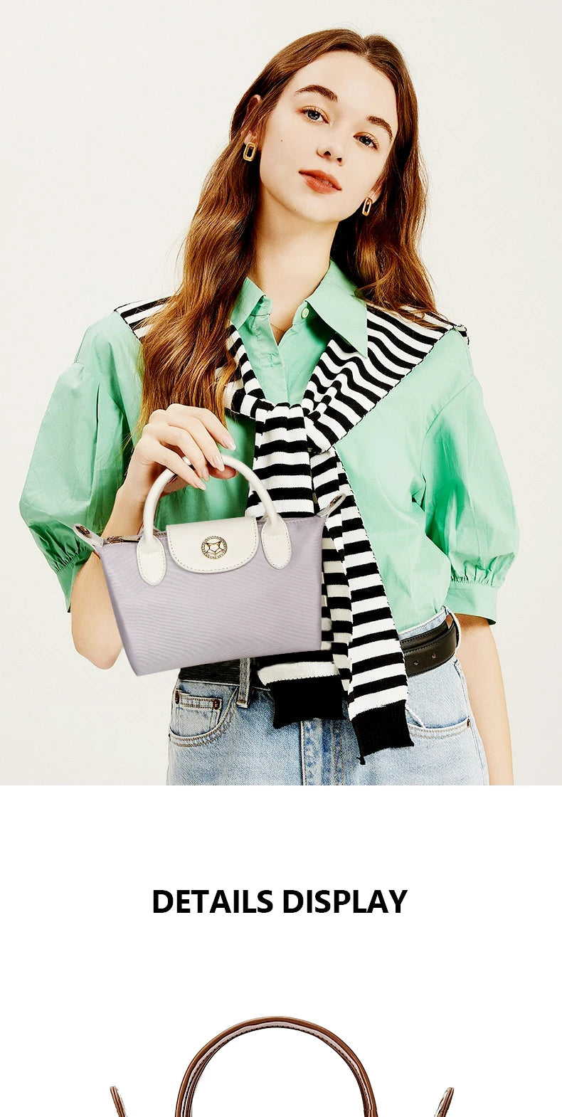 FOXER Fashion Women's Handbag Trapeze Bag 2025 New Summer Casual Crossbody Purse Female Shoulder Bag as Gift