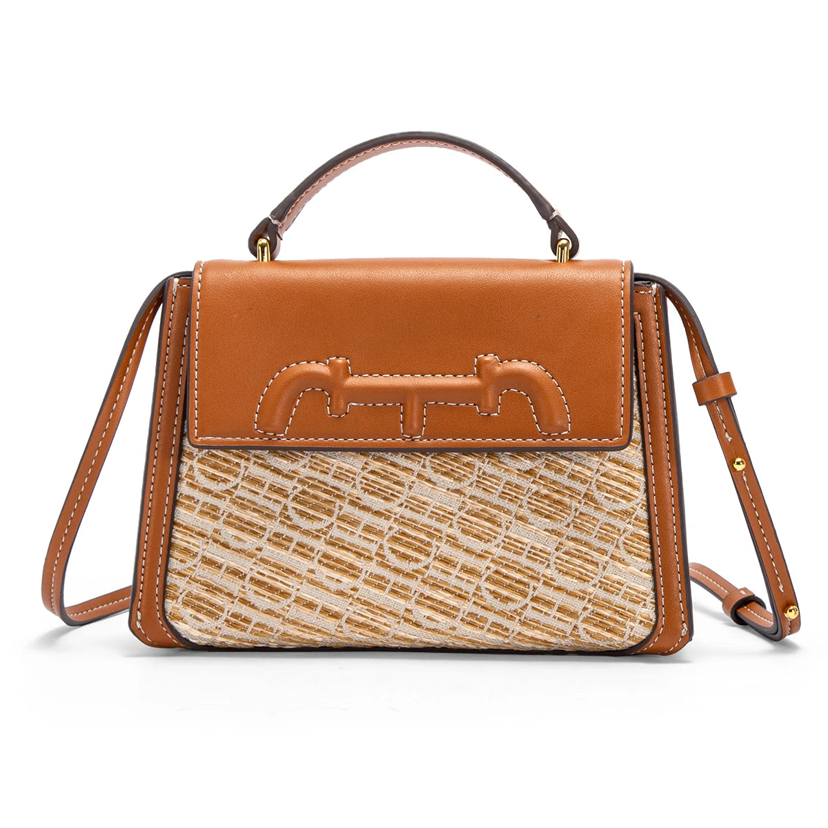 CHCH Women's Shoulder Bag New Handheld Flip Panel Panel Design Handbag