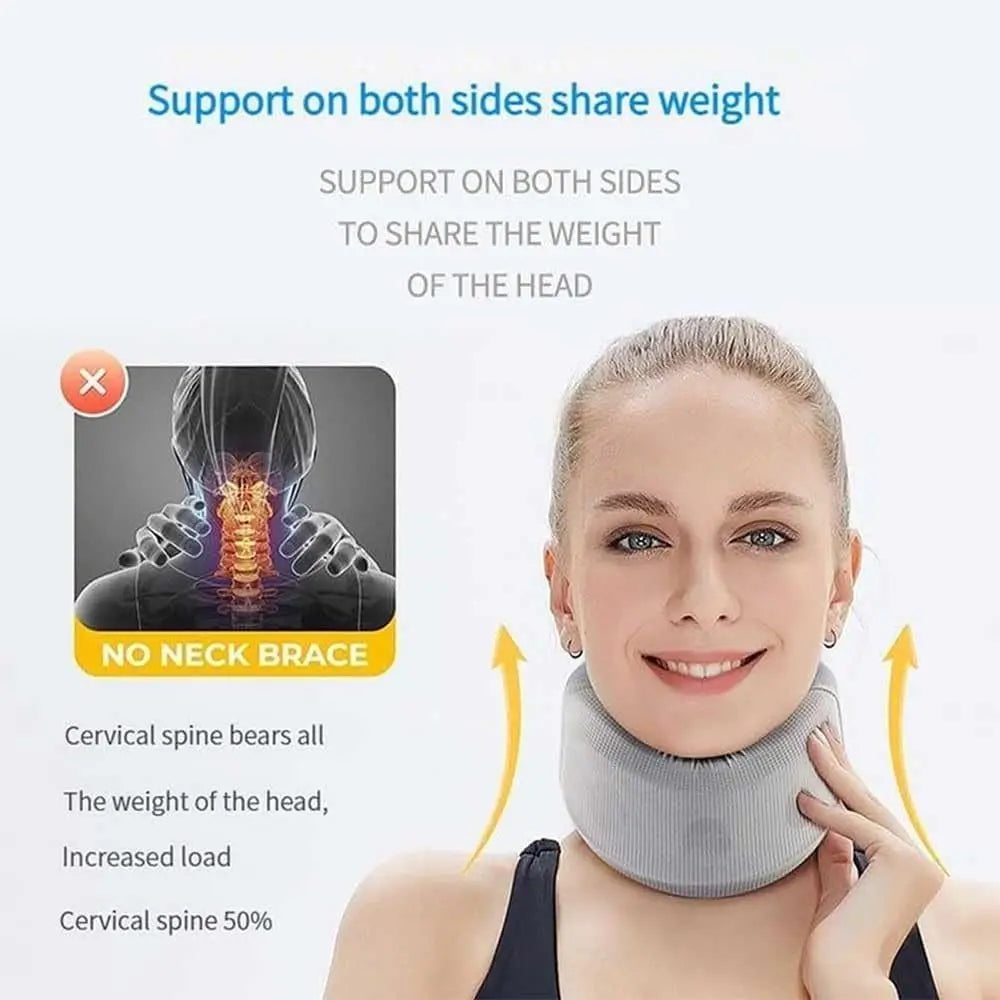2024 New Cervicorrect Neck Brace Anti Snore Neck Brace for Sleeping Soft Neck Brace for Neck Pain and Support