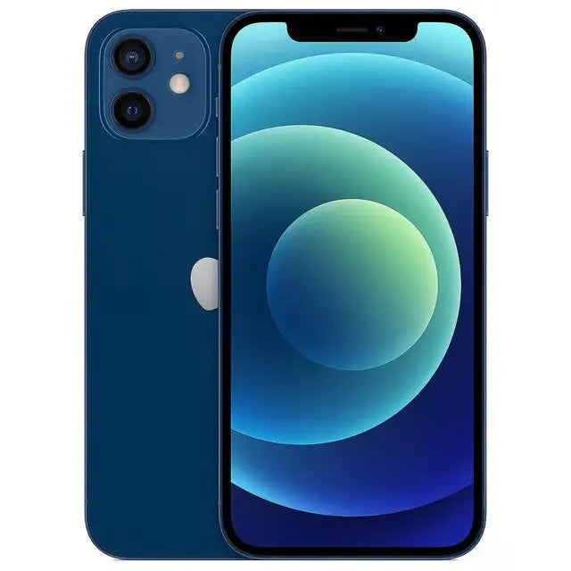 Refurbished phone APPLE iPhone 12 64GO 128GO 256go unlock smartphone inches, six cores, i0S A14.4GBRAM,12MP(Excellent Condition)