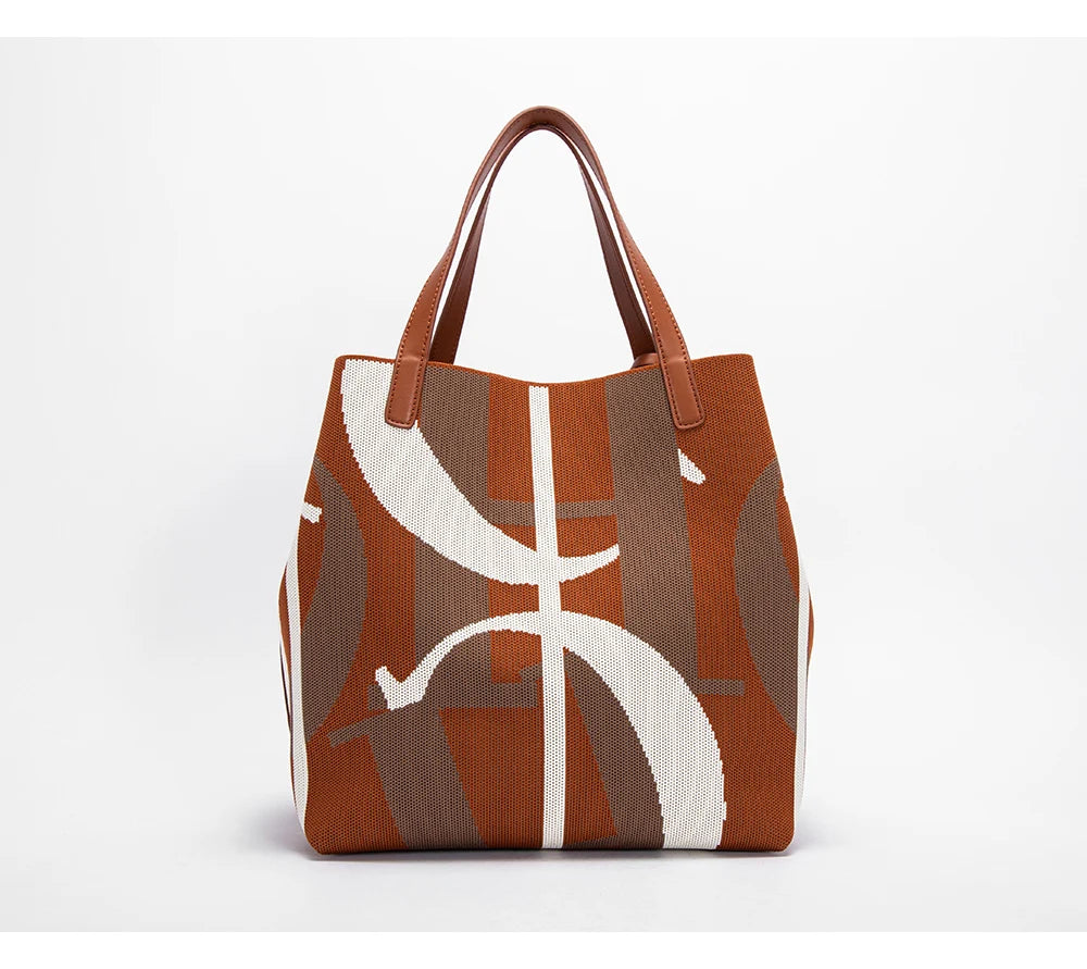 Multi-coloured Colour Retro Style Women's Large Capacity Handbags Multi-coloured Available Classic Multi-purpose Women's Handbag