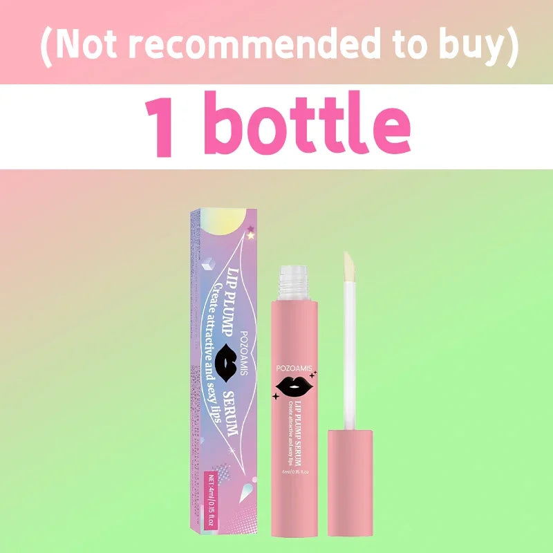 Lip plumping balm, quickly achieve extremely plump lips Instant Volumising Lip Plumper Oil Collagen Lip Gloss Moisturizer Repair