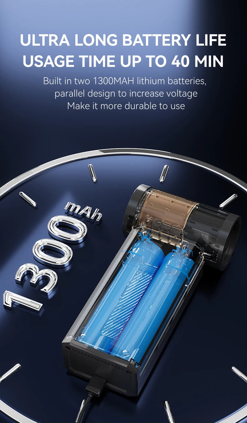 BOOSTER W01 Mini Turbo Jet Fan Turbo Fan Powerful Air Blower 100,000 RPM Powerful Blower with High Speed Duct Fan Turbo Blower