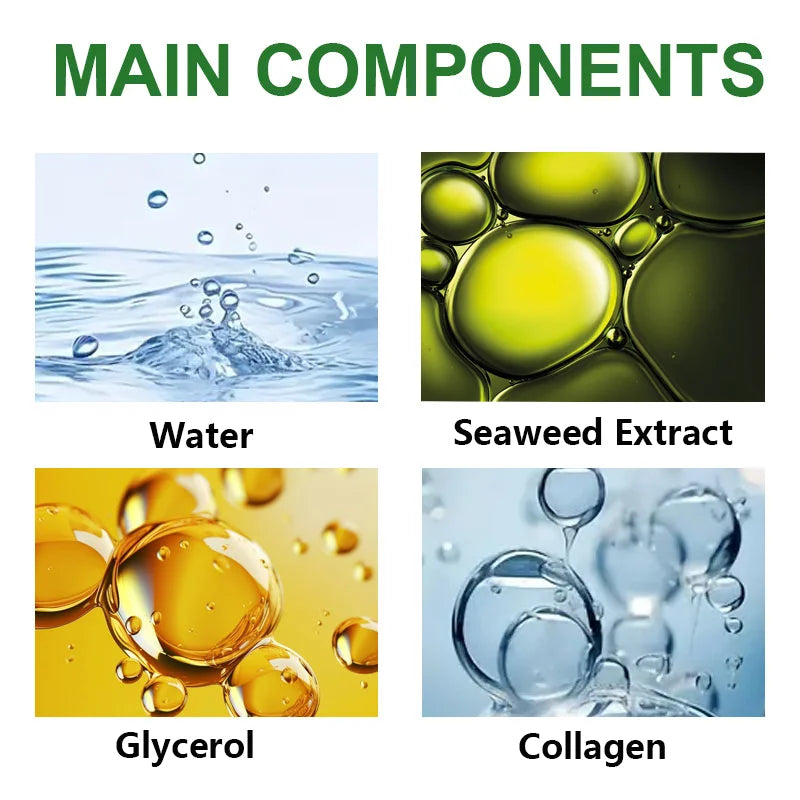 60片裝海藻透明質酸眼膜去除黑眼圈膠原蛋白眼貼面部護理產品