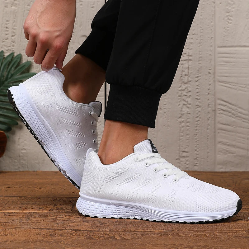 Lightweight Men's Casual Shoes Breathable Comfortable Men's Casual Sneakers 2025 New Outdoor Anti Slip Walking Shoes Sizes 36-44